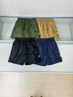 合照细节 高品质 对版五金对版面料 Pra梭织口袋 三角标经典Logologo 2025Ss新款短裤，定制面料.定制裤绳五金质感强，顺滑，上身舒适透气，时尚休闲
