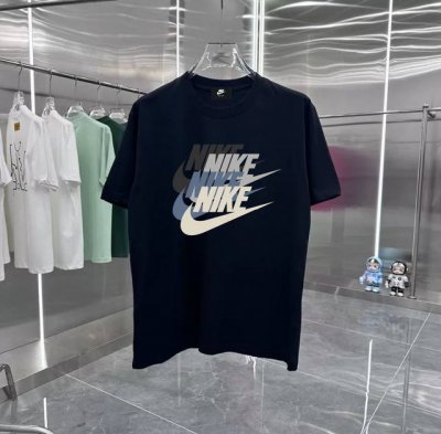 nike系列 专柜款复古情侣 印花短袖T落肩袖 重磅280G精梳棉材质 透气舒适 版型宽松 进口外贸级专柜印花 随意搓洗不褪色不变形 情侣款 男女同款哦