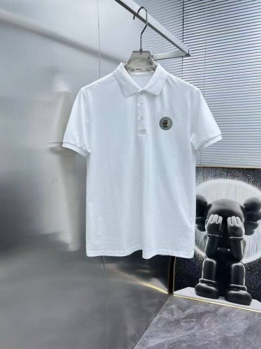 巴黎世家 夏季新款T恤翻领短袖polo衫，专柜定制面料 透气舒适度高，细节无可挑剔，品牌元素设计理念，体现高品质。手感细腻柔软！呈现休闲裁剪，上身版型超赞！ 三