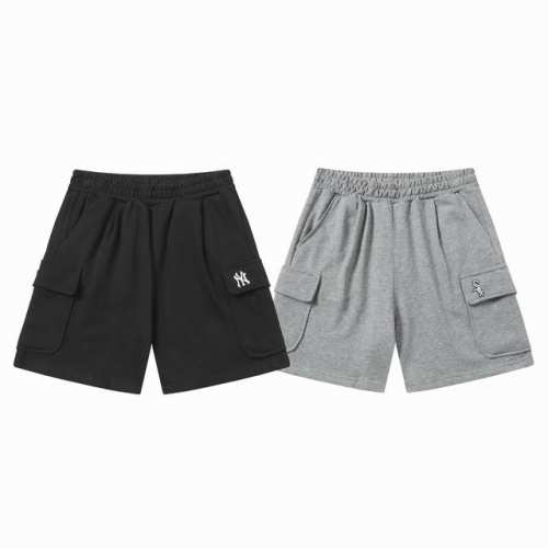 Mlb男女情侣工装风大口袋纯色休闲百搭短裤25春夏季新款 款号：Dw9900 面料：320克 毛圈纯棉 颜色 : 黑色 灰色 尺码：S M L Xl Xxl