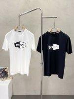 Boss独家专供新款原单男士休闲短袖 高端定制 高端版本 时尚百搭爆款进口面料 手感超柔软细腻 穿着亲肤舒适 高端精品 代工厂p精细做工 上身非常赞 男士必备单