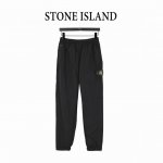 stone Island 石头岛 经典纯色机能金属尼龙长裤 Stone Island 石头岛Ss23 Nylon Meta系列 纯色金属尼龙弹力裤脚宽松长款休闲