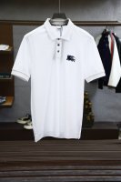 Bbr巴宝莉 2025Ss夏季新品，男士胸前经典徽标刺绣珠地网眼商务休闲短袖polo衫！香港洋行渠道货，重磅高端级臻品，完美沿袭了普家的精髓与基因，胸前衣身同色