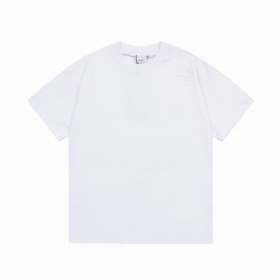 隔天到 Burberry 巴宝莉 原布→小战马刺绣 大Logo经典识标印花精致升级 原版面料 官方同款 短袖T恤 定制 同缸染面料 手感非常舒服 春夏最新版本