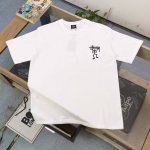 2025新款Stussy斯图西火柴人图案Logo印花休闲情侣宽松短袖T恤，经典永远不会过时、人手必备款，260G纯棉精梳棉不起球不起毛，圆通侧面无缝，上手质感绝