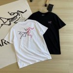 主图 品质短袖Arc'teryx 始祖鸟 两色限定款Kragg Cotton渐变色大Logo短袖T恤 解锁潮流新高度 始祖鸟 Kragg Cotton渐变色大L