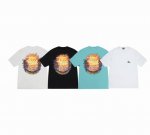 上新款号：S107 Stussy斯图西 Stussy Ss24 椰子树日落风景印花圆领Tee夏季宽松短袖T恤 男女同款 原版打造 细节高控 -面料精选220G纯
