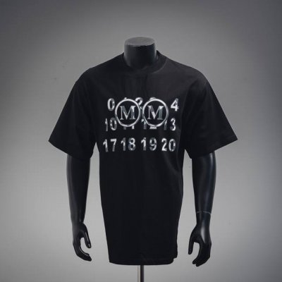 Maisonmargiela 马吉拉 25Ss字母遮挡双M印花短袖T恤 Size:Xs-L