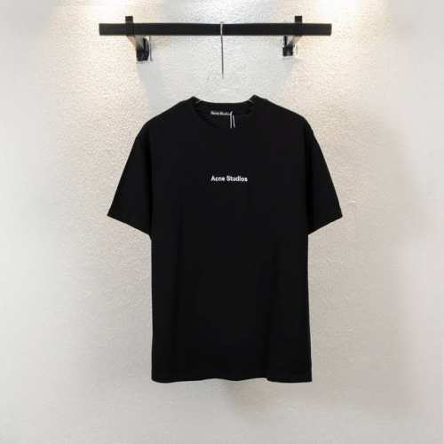 款号C31 顶级版本 Acne Studios 25Ss经典小标Logo 后背印花T恤男女纯棉重磅280克 经典的小标元素 加上后背品牌印花 简约的风格 百搭不