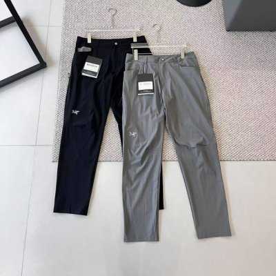 平铺图 刺绣版本 Arc'teryx始祖鸟 Creston Sv pant 防风 男子 软壳长裤 Arc'teryx 始祖鸟 的Creston Sv pant是