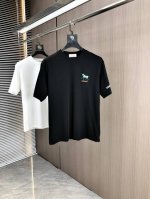 爱马仕 穿200斤 宽松版 顶级货品2025春夏新款首发专柜最新款短袖圆领T恤 高端订制 设计前卫时尚 品牌Logo重工艺设计 高端定制天丝面料.手感柔软.穿着