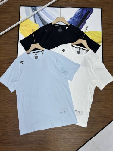 descente迪桑特三色夏季圆领综训运动健身科技防臭吸湿速干透气短袖T恤夏季 Descente迪桑特跑步运动健身男士透气F360 Run系列 羽翼呼吸 男士速