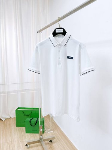 开春新品 迪奥 2025Ss夏季新款字母Logo男士翻领polo衫！经典商务男款，高端男装的天花板级别的商务男款！简约时尚大气不失优雅，单穿内搭体面过人，品质控