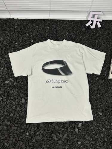 Balenciaga巴黎世家25夏季新品360 宽松舒适Sunglasses印花护目镜短袖T恤 - 热爱户外运动的你，Balenciaga巴黎世家25夏季新品绝