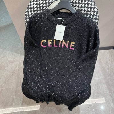 Celine赛琳 男女同款秋冬新款针织套头 纽约Soho门店限定款 法国奢侈品牌Celine 采用客供定制专属羊毛混纺面料 大气时尚款 质量绝对保证经典又时髦的