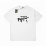 高品质25Ss巴黎Logo印花短袖！胸前品牌字母后背贴布Logo大牌感十足！高端大气完美演绎，经典圆领不挑人版型上身巨显瘦 面料采用230克纯棉面料，保证舒适性