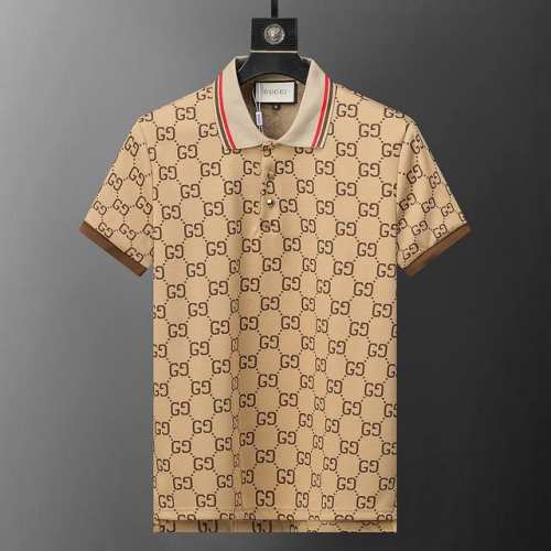 Gucci 古驰 新款高品质翻领polo衫，金属Logo扣子，做工精致，官网同步，时尚百搭M-3Xl