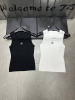 新品上线 款号:23893# #土星刺绣长背心实拍图