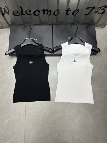 新品上线 款号:23893# #土星刺绣长背心实拍图