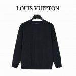 louisvuitton 路易威登 Lv棋盘格圆领卫衣 区分市面通货，棋盘格上有四叶草Logo。男女同款全新美学灵感趣味设计,渠道性质精品。让整体造型设计更加优