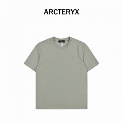始祖鸟*Arcterxy新款经典立体绣花无痕T恤短袖， 特殊客供进口5A物理抗菌面料！吸湿冰感排汗无痕短袖 重磅打造最新款短袖T恤！！意犹未尽 这么简单却有着拍
