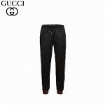Gucci 古驰 经典织带Logo套装长裤 原版购入，完美还原。定织定染面料，侧边蛇纹Logo完美对位，区别市面错误版本，定制五金，水洗标，下摆袖口螺纹还原Zp