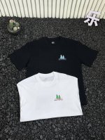 可隆 Kolon 25Ss夏季后背大幅森林印花短袖T恤 情侣款 - 小红书热门爆款 明星网红同款穿搭 男女日常通勤穿搭必备单品 高品质高克重双纱面料 亲肤透气不