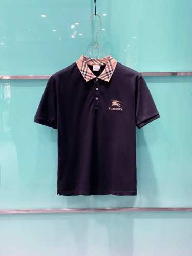 巴宝莉 2025Ss夏季新款 Logo男士翻领Polo衫！经典商务男款，高端男装的天花板级别的商务男款！简约时尚大气不失优雅，单穿内搭体面过人，品质控 细节控的