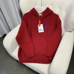 Burberry巴宝莉 24*秋季新款连帽针织卫衣 后背马术骑士万针刺绣加Logo字母 纯色Logo搭配刺绣大标 原版面料 官方同款 精致升级 同缸染面料 手感