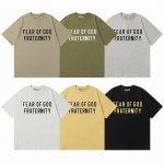 f061# P60 2025Ss Fear Of God Essentials Fraternity印花宽松短袖T恤 高品质！！原版定制面料，原厂品质！！ 做工