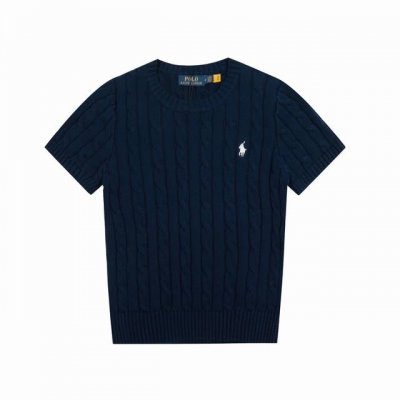 顶级品质 款号 Ds002# 全年不下架 拉夫劳伦Ralph Lauren圆领纯色小马刺绣Logo针织短袖 拉夫劳伦Ralph Lauren经典基础百搭四季款针