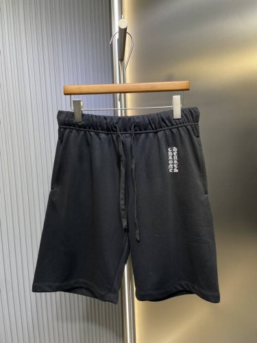 Come Hearts 顶级复刻 24Ss 白梵文字母刺绣短裤 面料采用320G重磅鱼鳞棉，高密鱼鳞肌理打造立体雕塑感，厚实挺括却保留棉质天然透气性，夏季贴身不