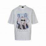 Balenciaga 巴黎世家 Nicole 艺术作品艺术签名印花短袖 Ss25最新款。第一时间研发，巨别市场通货。欢迎对比。面料采用巴黎Zp定织定染全棉双纱。