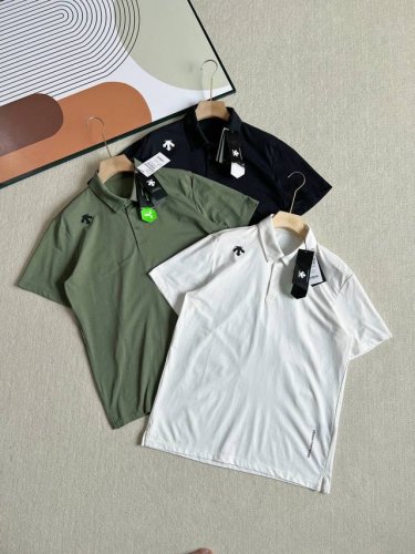 纯原系列 Dst综训系列防晒polo descente 迪桑特Training系列综训防晒运动速干polo衫 吸汗排湿功能性面料 防晒速干 立体有型 夏日户外最