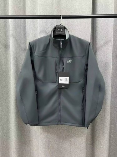 Arc'teryx I 始祖鸟 Gamma Mx Jacket立领抓绒软壳 颜色：黑色 隐秘灰 水波灰 尺码：S-2Xl