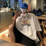 上新 Gucci古驰Balenciaga巴黎世家联名款印花短袖T恤 Gu&Blcg联名官网新款印花Logo圆领短T，精选2 克40支全棉双纱面料，高克重挺括面料