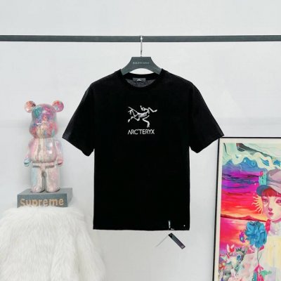 款号 S11 新款上架 新款Arc Teryx始祖鸟短袖T恤 前胸字母涂鸦鸟双重设计 潮酷时尚 32支双高克重纯棉洗水面料 双肩拉锁链底不缩水 不变形 经典百搭