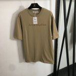 款号20252249 Acne Studio*新款 烫珠Logo休闲百搭宽松短袖T恤，白色，卡其色，黑色，Sml， M码；肩宽46，胸围102，袖长25，衣长7