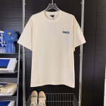 203 当天到货 现货现配 Balenciaga巴黎世家25Ss海浪可乐刺绣短袖T恤 最高版本 原版面料 高版本 高品质 独家首发高定 面料采用260克重双纱精