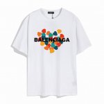 Balenciaga 巴黎世家爱心字母短袖， 品质升级，精致做工，手感柔软，充满了复古工艺还拥有厚实的手感，标志性的图标，独有的辨识度。高克重纯棉质感一流！男女