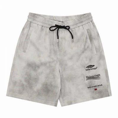 balenciaga 巴黎世家 水洗徽标字母印花短裤 size Xs-L