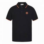 爱马仕 Hermes 夏季新款 经典字母刺绣橙条翻领短袖polo衫 精美重工艺H圆领短袖 潮流元素融合专柜款方面可以说是十分之成熟 精致工艺顶级元素融合打造 潮