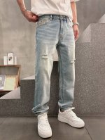 迪奥 2025春夏新款男士休闲牛仔裤 顶级品质 渠道订单 官网同步出售 原厂订制牛仔全棉材质 适合休闲 正装各种搭配 日常通勤的极品 尺码 29-38 没353