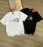 Thenorthface北面全棉重磅印花Logo男女同款短袖T恤 北面夏季新品商务休闲正统字母花Logo透气舒适弹力圆领T恤，实打实的性价比 经典短袖T恤，一贯