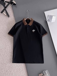 芬迪 新品上市 2025Ss夏季新款字母Logo男士翻领polo衫 经典商务男款 高端男装的天花板级别的商务男款 简约时尚大气不失优雅 单穿内搭体面过人 品质控