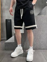 罗意威 2025春夏新款男士休闲短裤 高端货简洁时尚大方 定制原版进口面料 简洁利落又清爽 品质做工细节经得起任何形式检验，简约大方百搭款 上身优雅帅气，焕然一