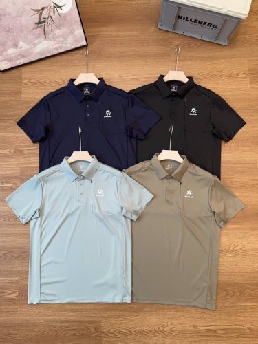 凯乐石柜子新款夏季速干翻领Polo 品质在线贵在面料 百分之85的锦纶和15的氨纶混合面料 弹力十足，水洗不变形 ，这款面料是订制面料，上身超级舒服 丝滑 品质