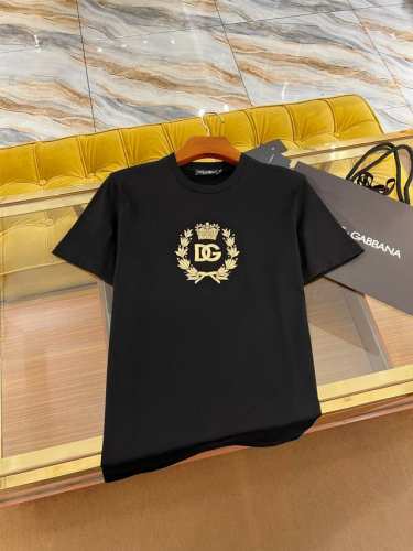 2025Ssdg新款T恤 顶级金色刺绣图案Logo 优质纯棉面料 独家发售 Size:44-54