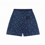 Louis Vuitton 路易威登 联名美洲杯牛仔短裤 原版14,600购入开发，整体采用Monogram Multi Flags 图案，为正面融入 Dami