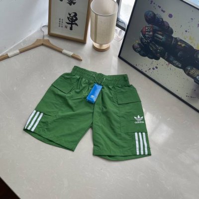 2025夏季新款三叶草短裤 大口袋五分裤 经典到三条杠刺绣小标短裤 S M L Xl 2Xl 裤长
